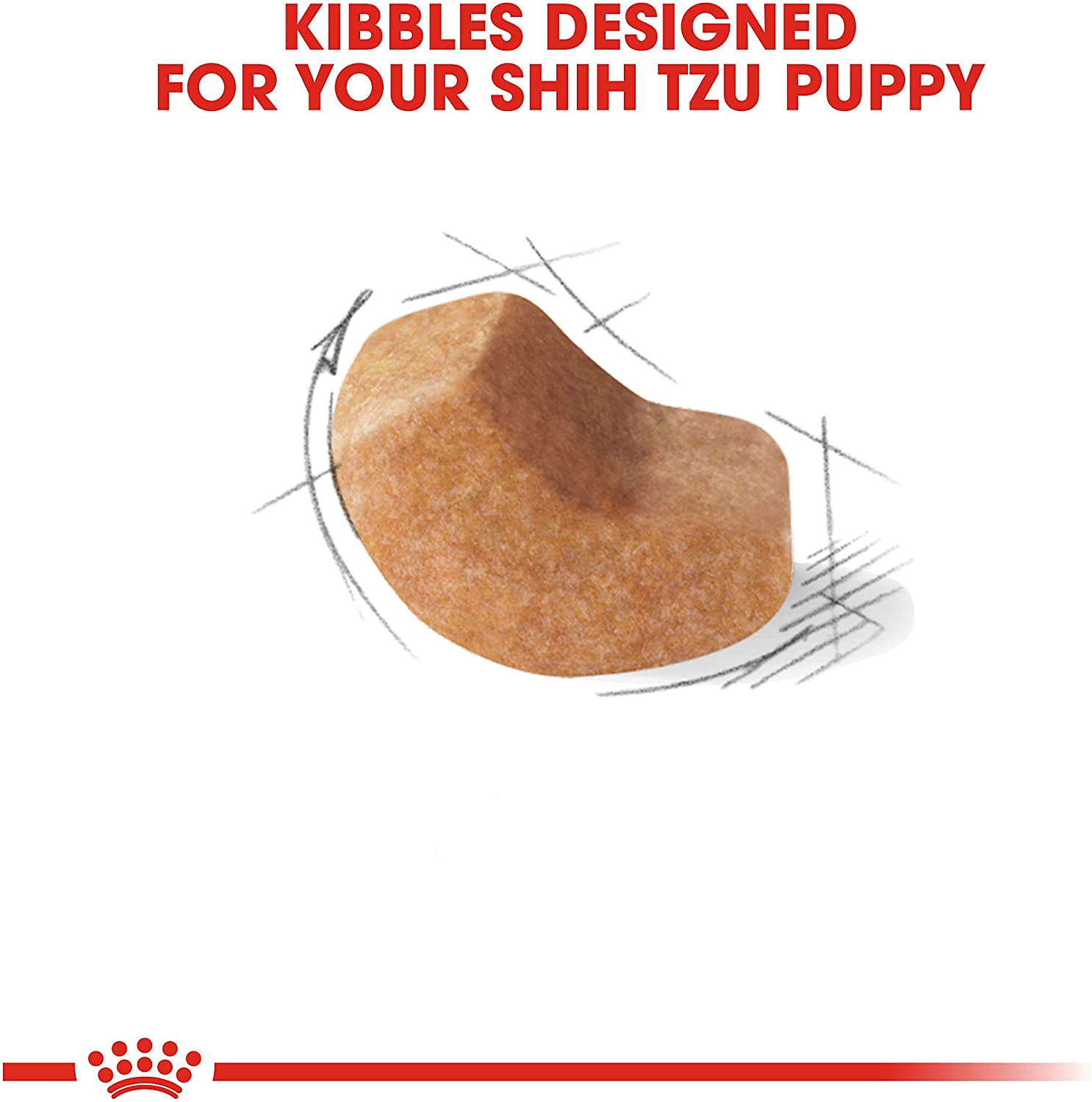 Royal Canin Shih Tzu Puppy Breed Specific Dry Dog Food. 2.5 lb. bag