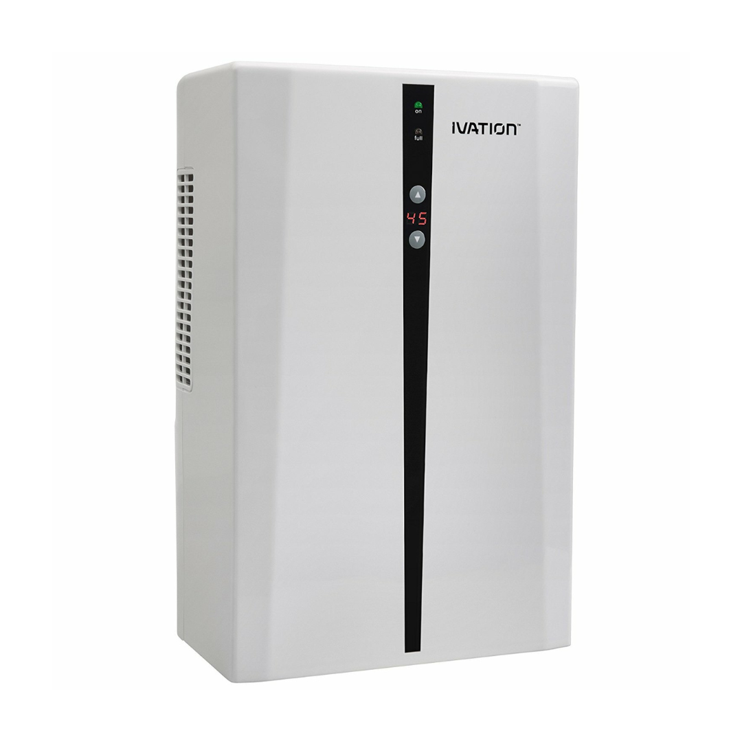 Ivation 1.56 Pint 100 Sq. Ft. Dehumidifier with Auto Humidistat
