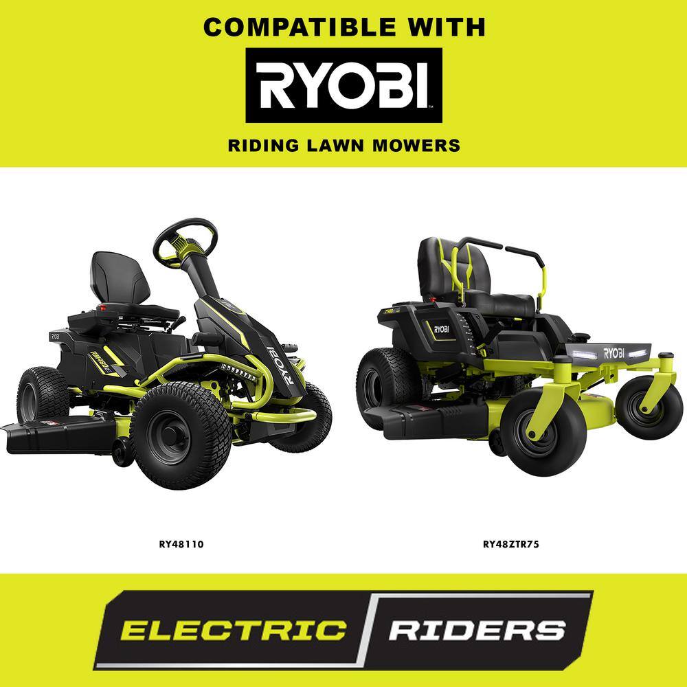 LEOCH LPC12-75T6 12-Volt 75 Ah Sealed Lead Acid Battery for Ryobi 38 in. Riding Mowers