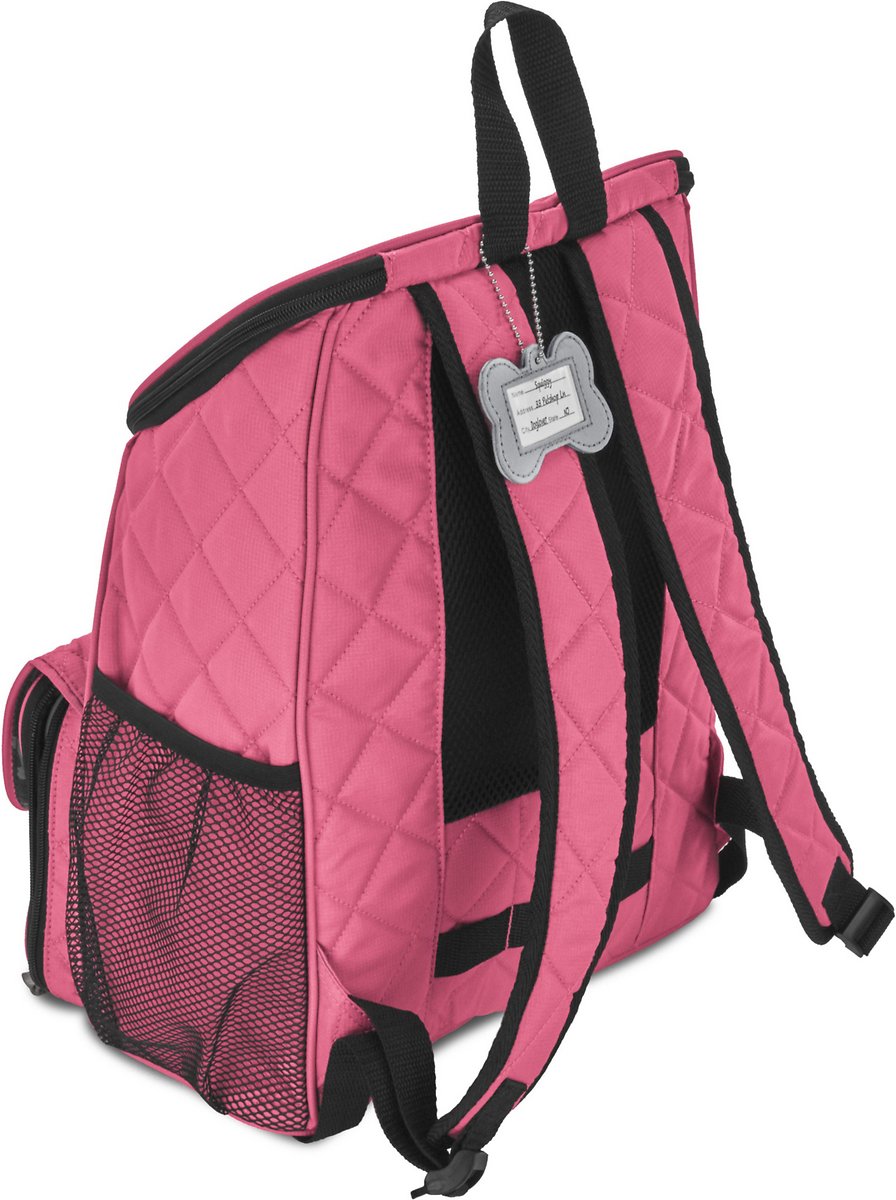 Mobile Dog Gear Weekender Backpack Pet Travel Bag - Pink