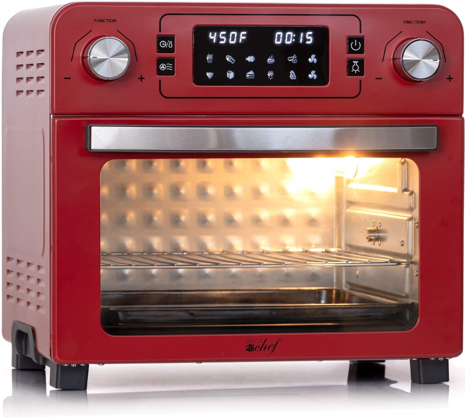 Deco Chef 22.7 Liter Stainless Steel