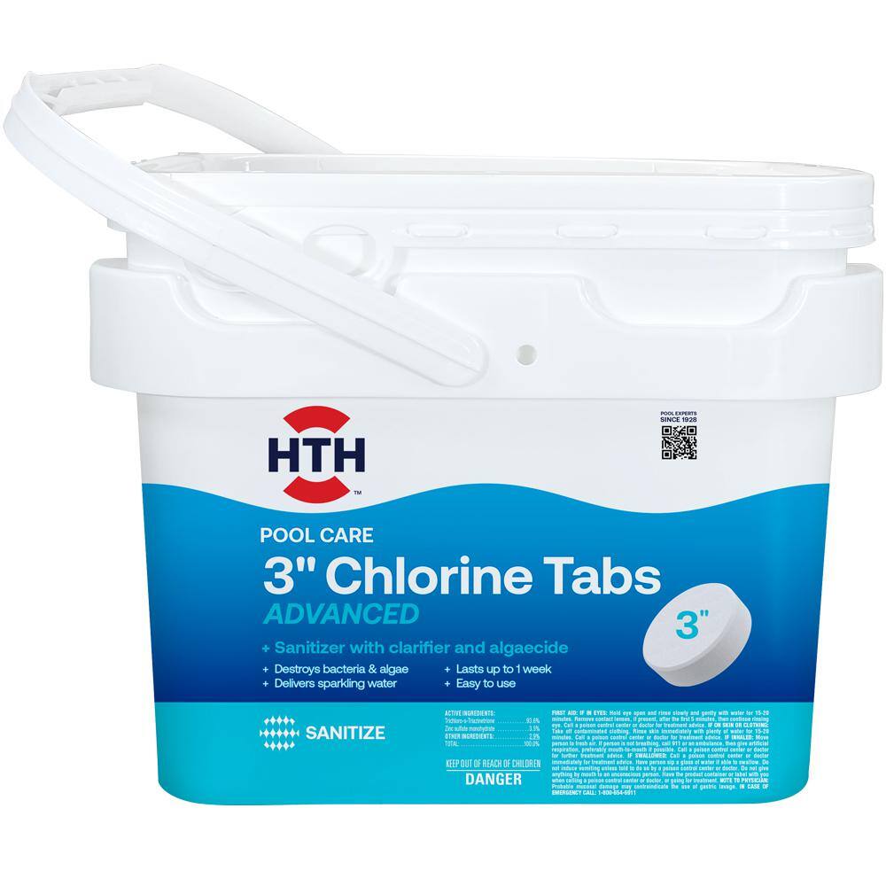 HTH 42055 3 in. Chlorinating Tablets Advanced