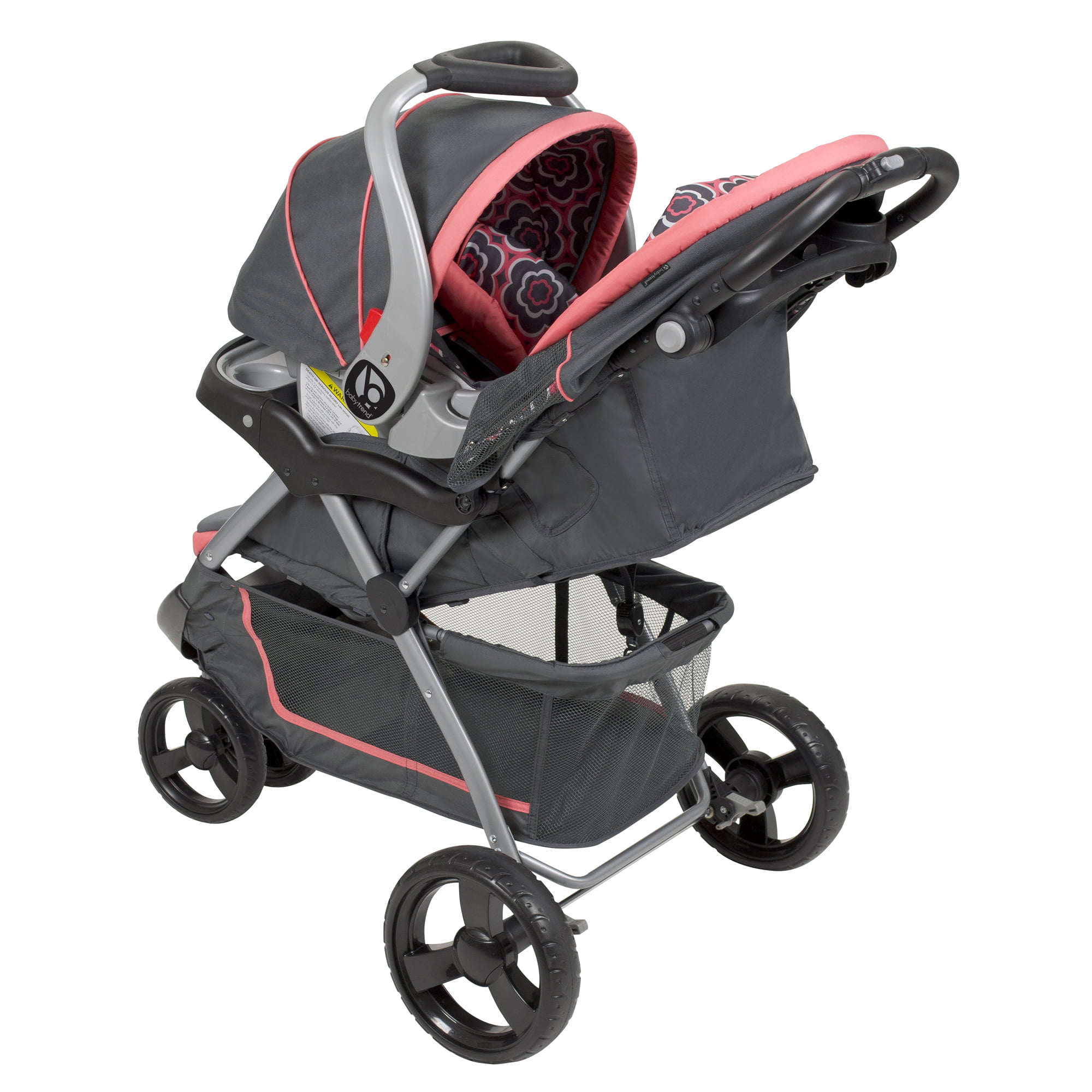 Baby Trend Nexton Travel System Stroller. Coral Floral