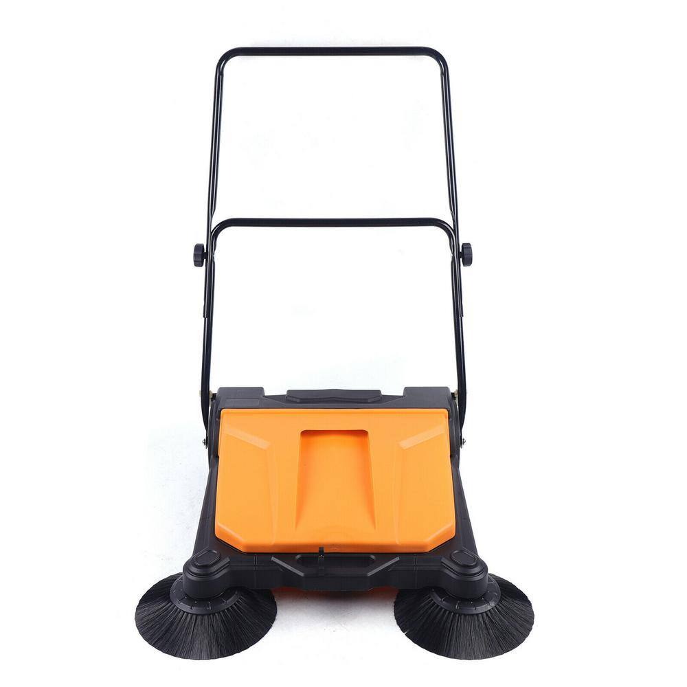 YIYIBYUS BI-MLCR-2429 26 in. Handheld Sweeper Foldable Manual Push Floor Sweeper