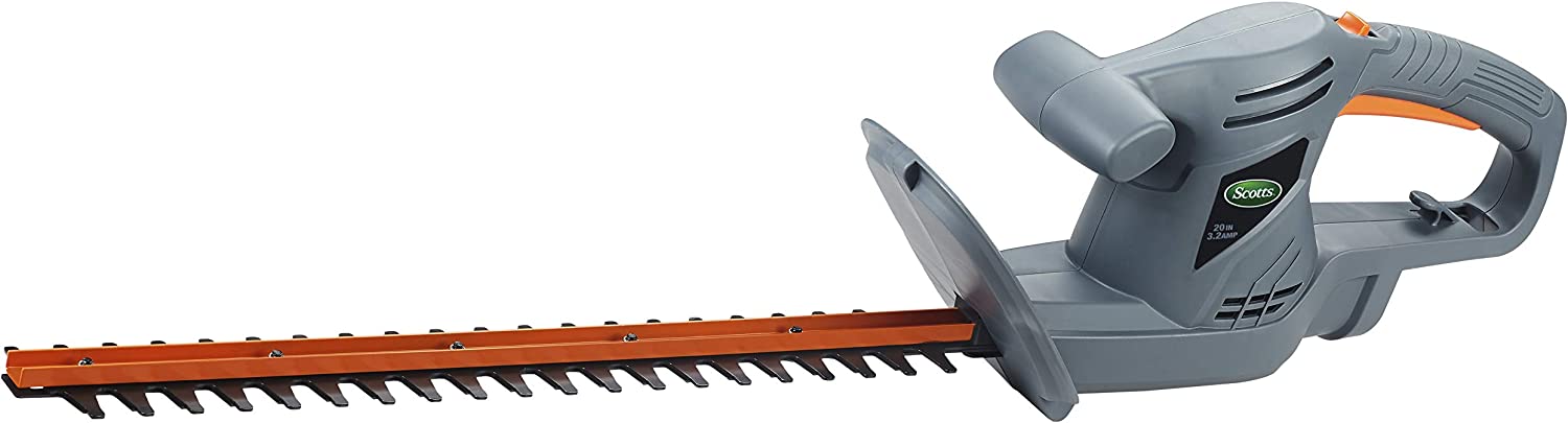 Scotts Outdoor Power Tools HT10020S 20-Inch 3.2-Amp Corded Electric Hedge Trimmer. Grey