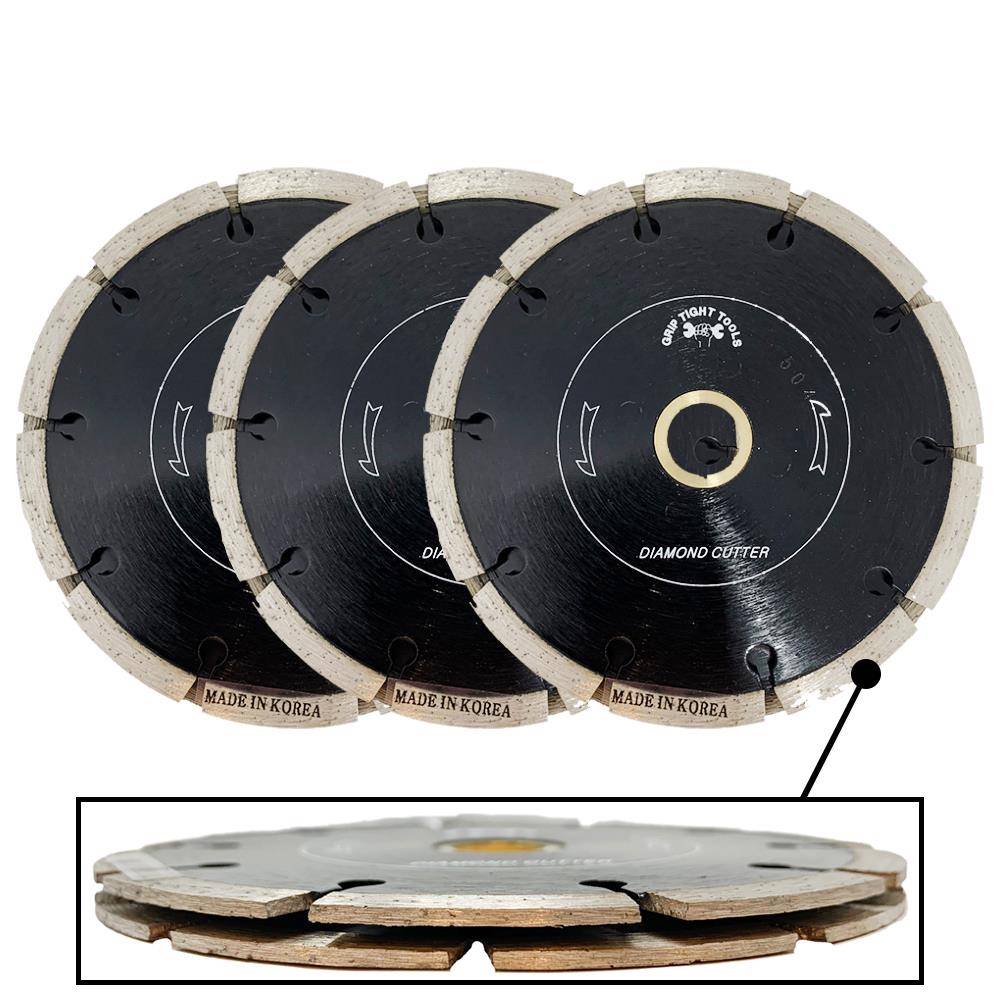 Grip Tight Tools Premium 4-1/2-in Wet/Dry Segmented Rim Diamond Saw Blade