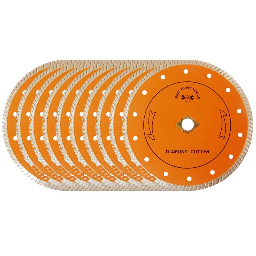 Grip Tight Tools Classic 7-in Wet/Dry Turbo Rim Diamond Saw Blade