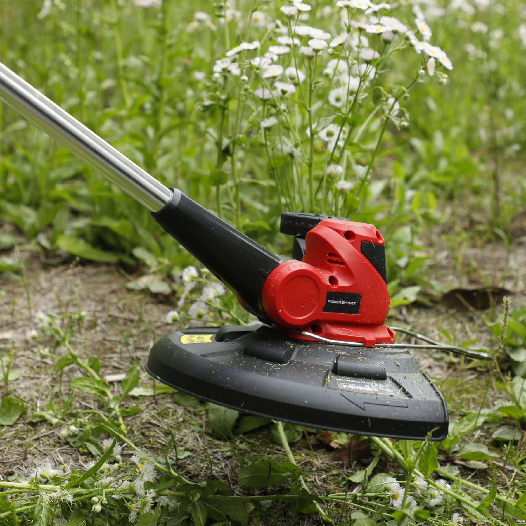 PowerSmart 20V 10-inch Cordless String Trimmer. 2 Ah Battery and Charger Included