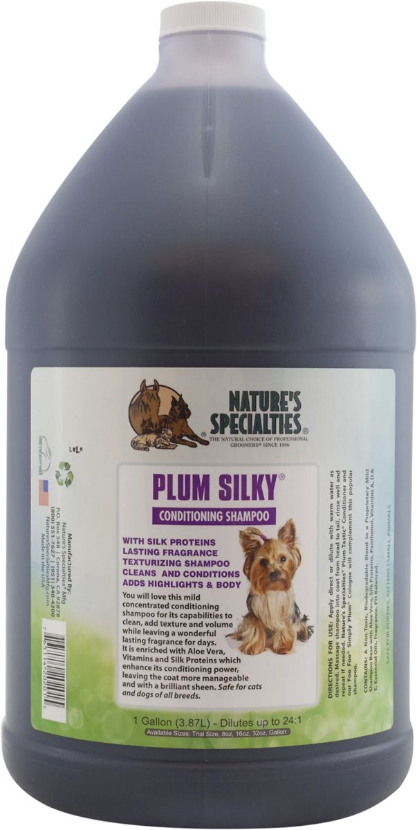 Nature-s Specialties Plum Silky Dog Conditioning Shampoo (1-gal bottle)