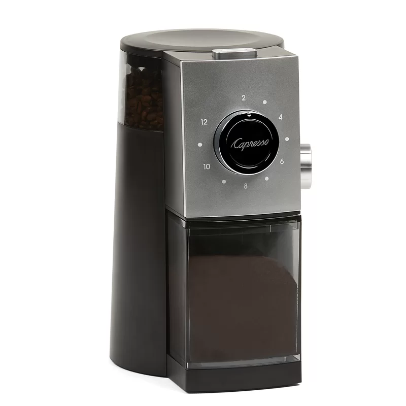 Capresso Grind Select Coffee Grinder. 10 ounce. Black