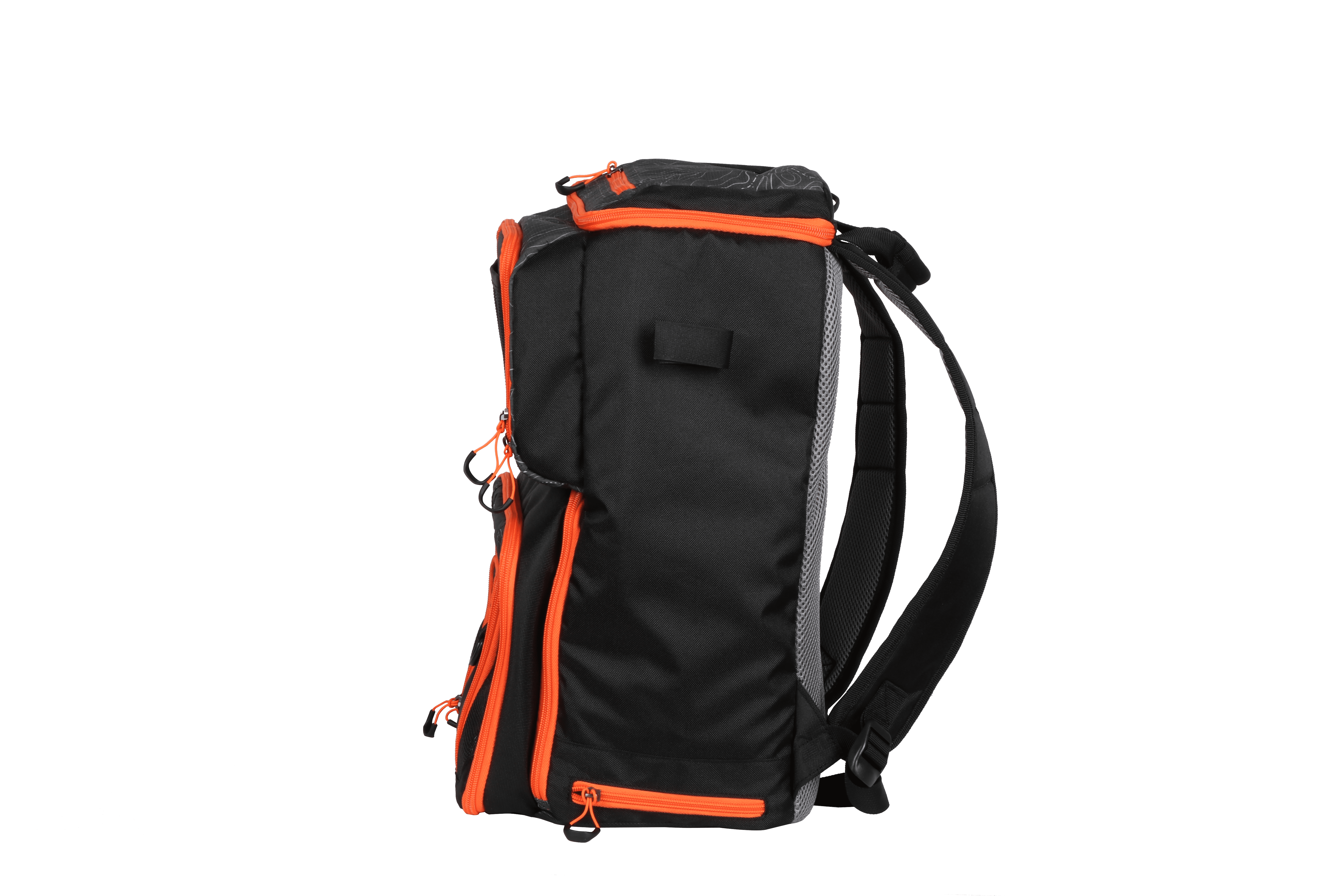Ozark Trail Elite Fishing Tackle Backpack with Bait Cooler. Black
