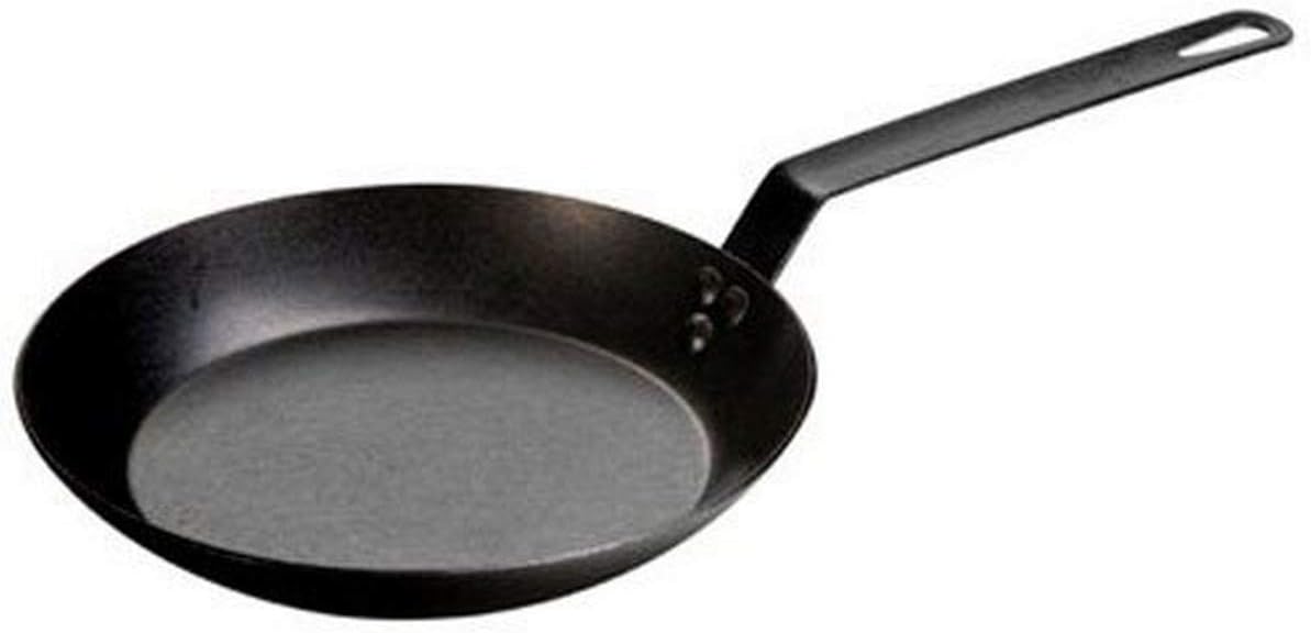 Lodge CRS10 Carbon Steel Skillet. Pre-Seasoned. 10-inch