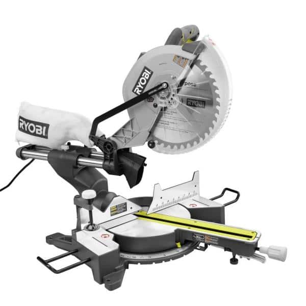RYOBI TSS121 12 in. Sliding Compound Miter Saw with LED