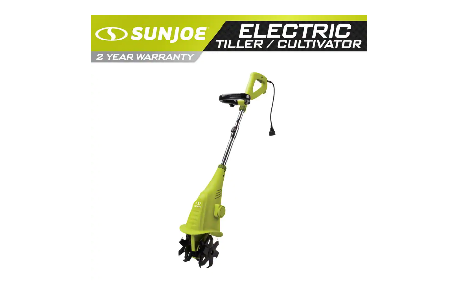 Sun Joe TJ599E 6.3 in. 2.5 Amp Electric Garden Cultivator