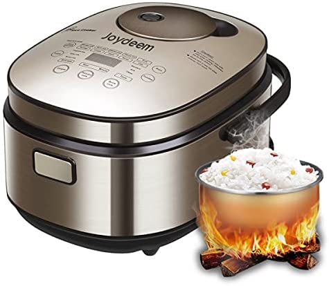 JOYDEEM AIRC-4001 Smart Induction Heating System Rice Cooker. 24-hours Pre-set Timer. 4 L 8 Cup Capicity
