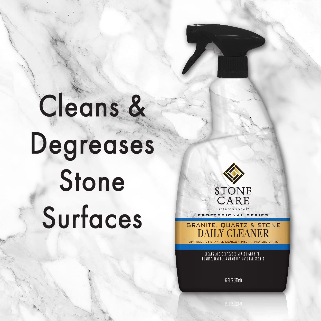 Stone Care International Granite Cleaner - 32 Fluid Ounces Granite Quartz
