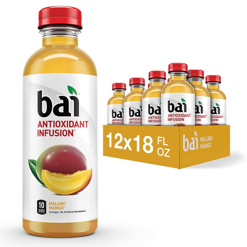 Bai. Malawi Mango. Antioxidant Infused. 18 Ounce Bottles. 12 Pack