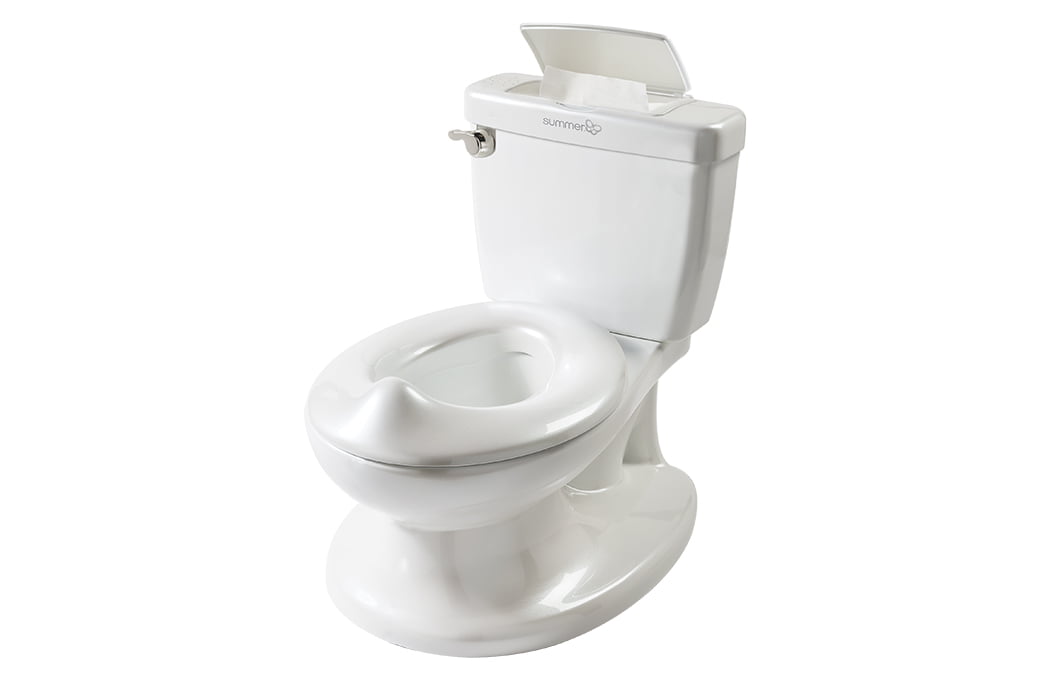 Summer My Size Potty with Flushing Sounds and Wipe Dispenser. White