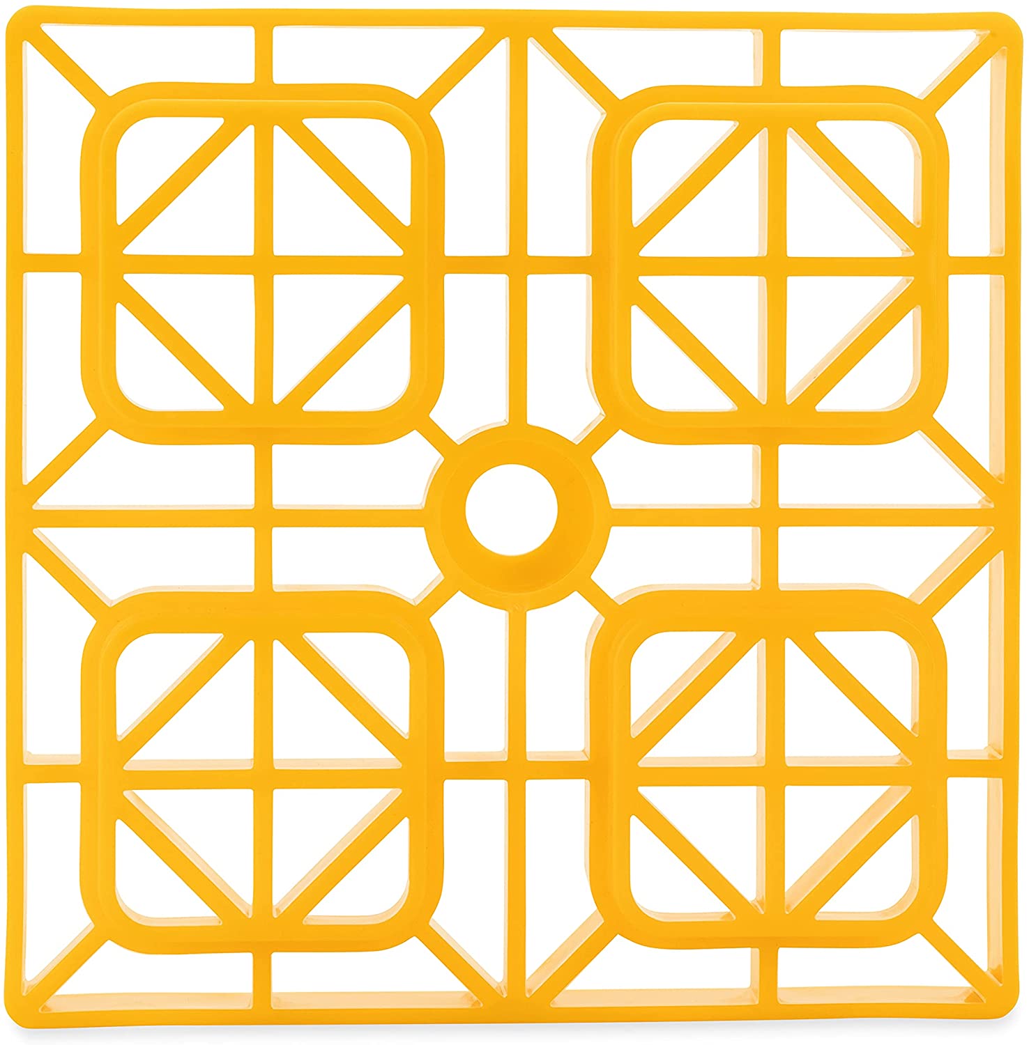 Camco Heavy Duty Leveling Blocks. Ideal For Leveling Single and Dual Wheels. (10 pack) (44505) - Yellow