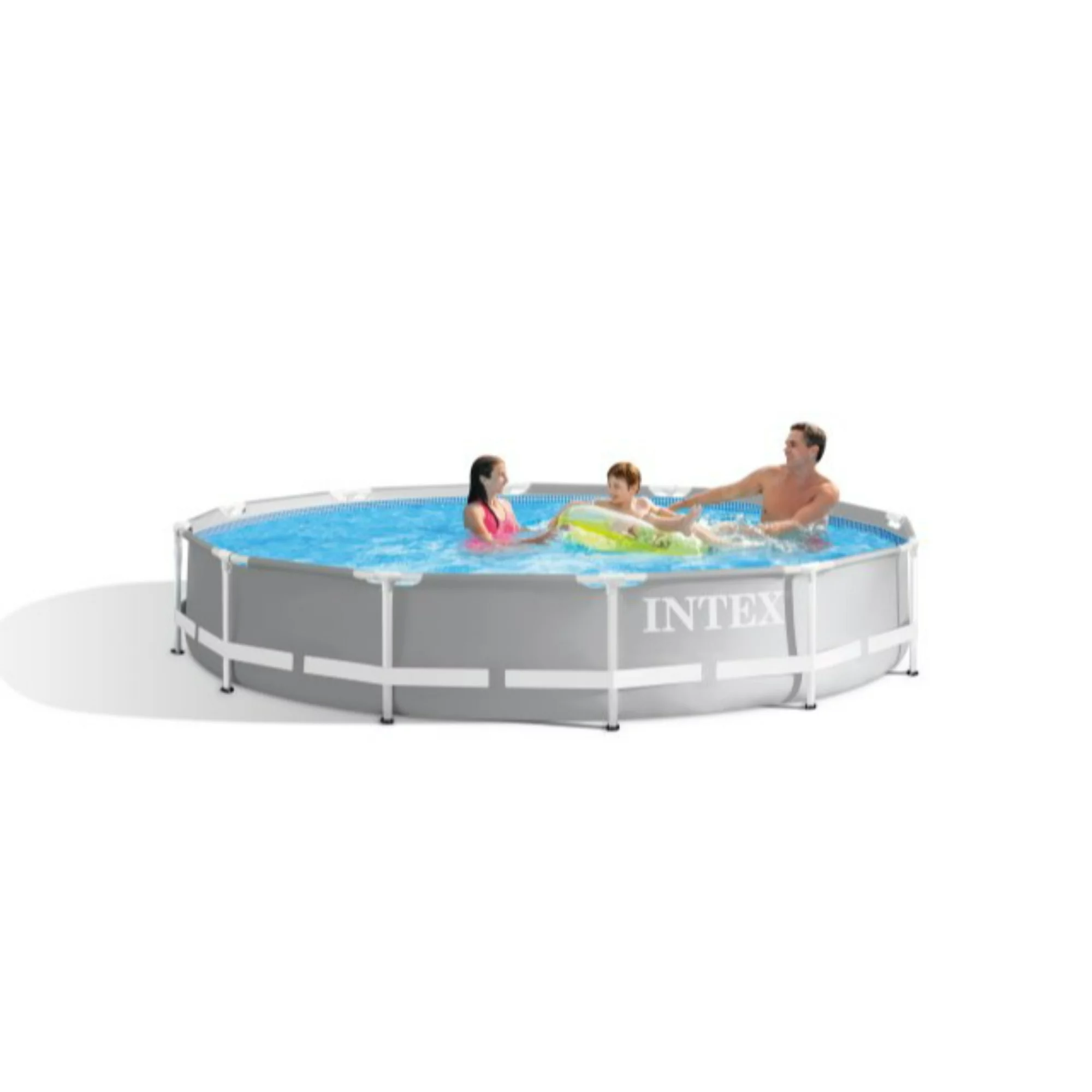 Intex 12′ x 30″ Prism Frame Premium Round Swimming Pool Set