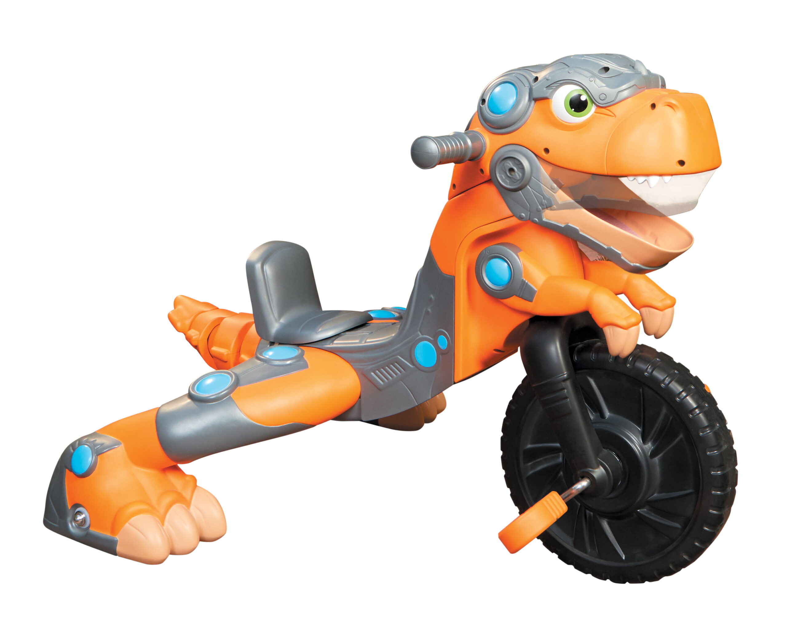 Little Tikes Chompin- Dino Trike. Toddler Tricycle with Realistic Dinosaur Sounds and Adjustable Seat- For Kids Girls Boys Ages 3-5 Years Old