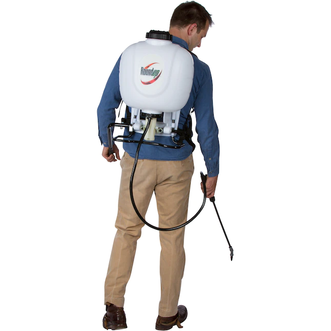 Roundup 190314 Backpack Sprayer for Fertilizers. Herbicides. Weed Killers & Insecticides. 4 Gallon