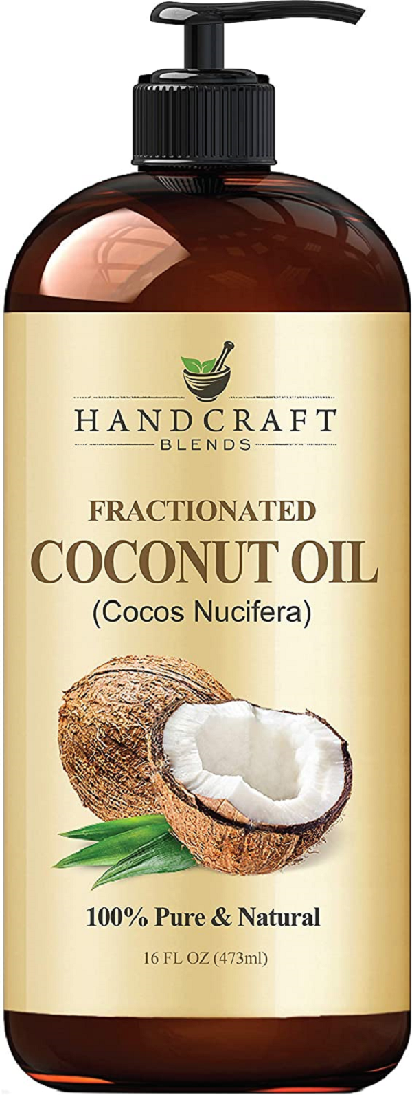 Fractionated Coconut Oil - 100% Pure & Natural Premium Grade Coconut Carrier Oil