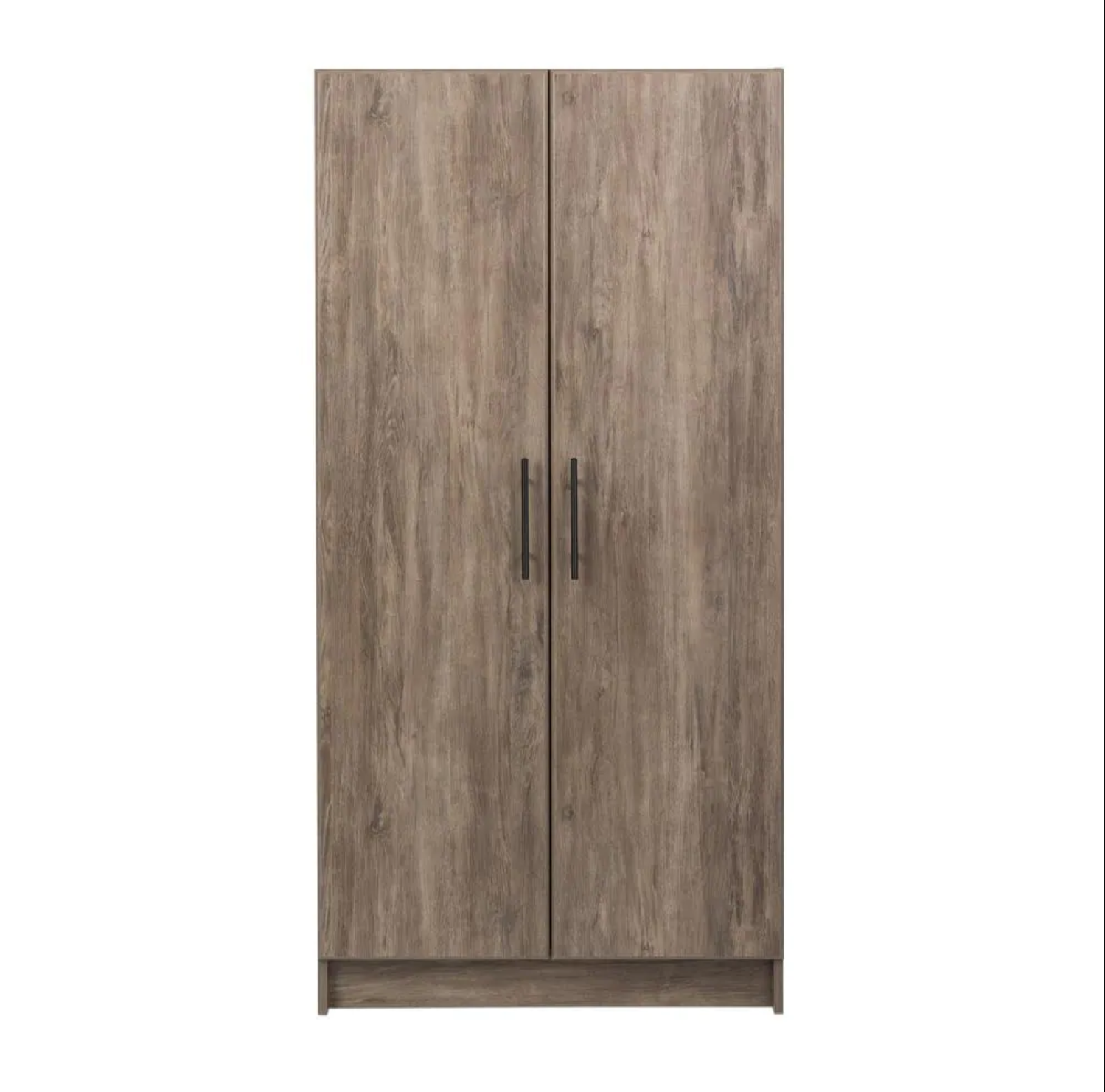 Prepac Elite Drifted Gray Wardrobe Cabinet with Storage 32 in W. x 65 in H. x 21 in D.