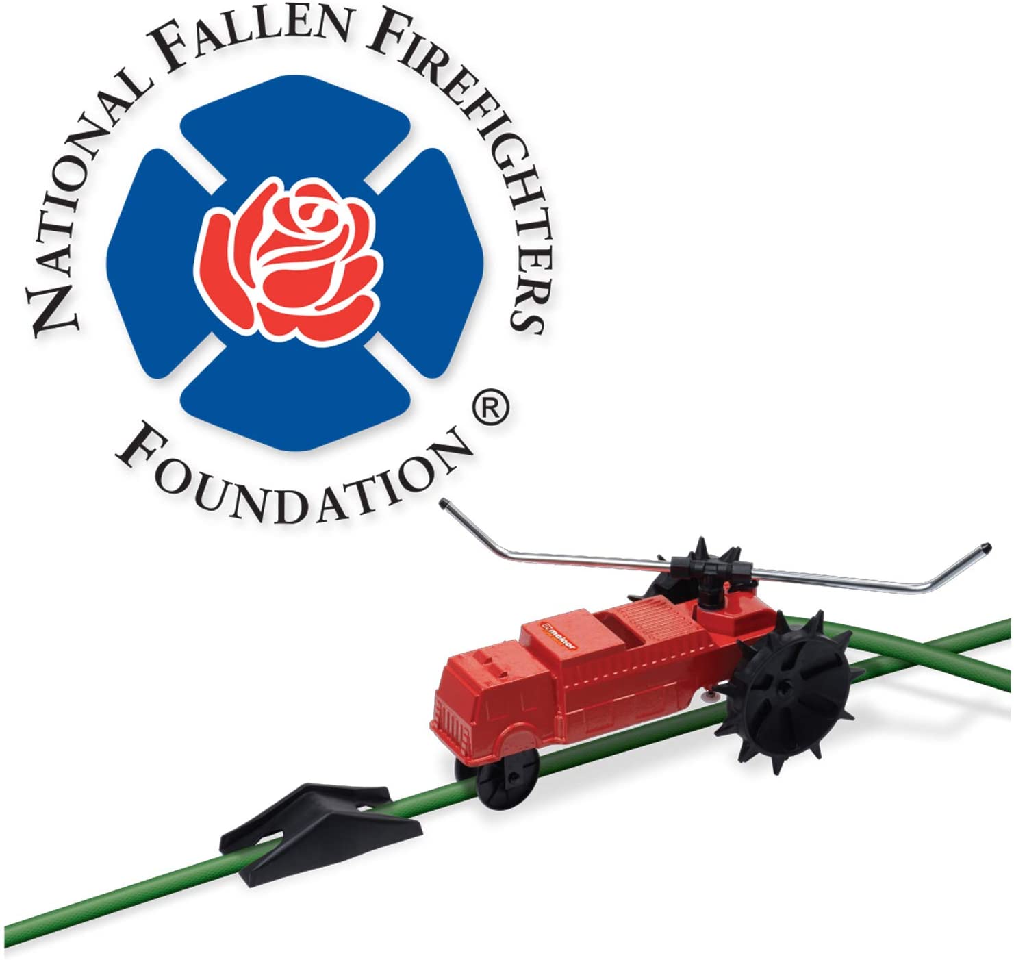 Melnor  4000-sq ft Rotating Traveler Lawn Sprinkler