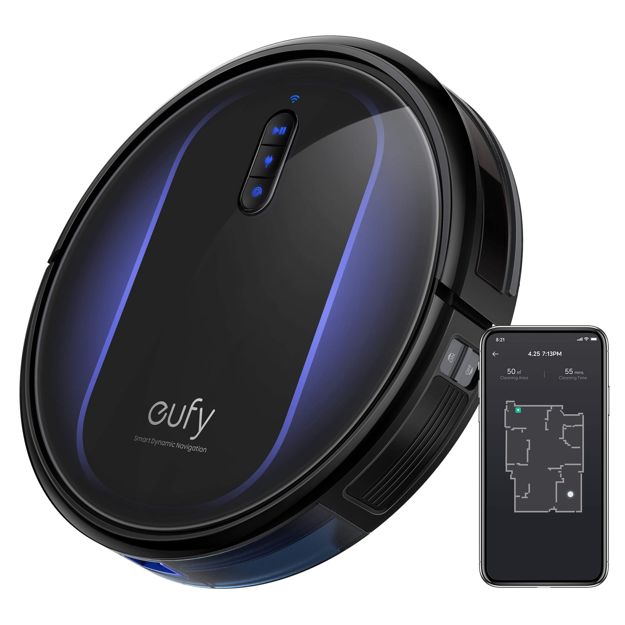 eufy Clean by Anker RoboVac G32 Pro Robot Vacuum with Home Mapping. 2000 Pa Strong Suction. Wi-Fi enabled. Ideal for Carpets. Hardwood Floors. and Pet Owners