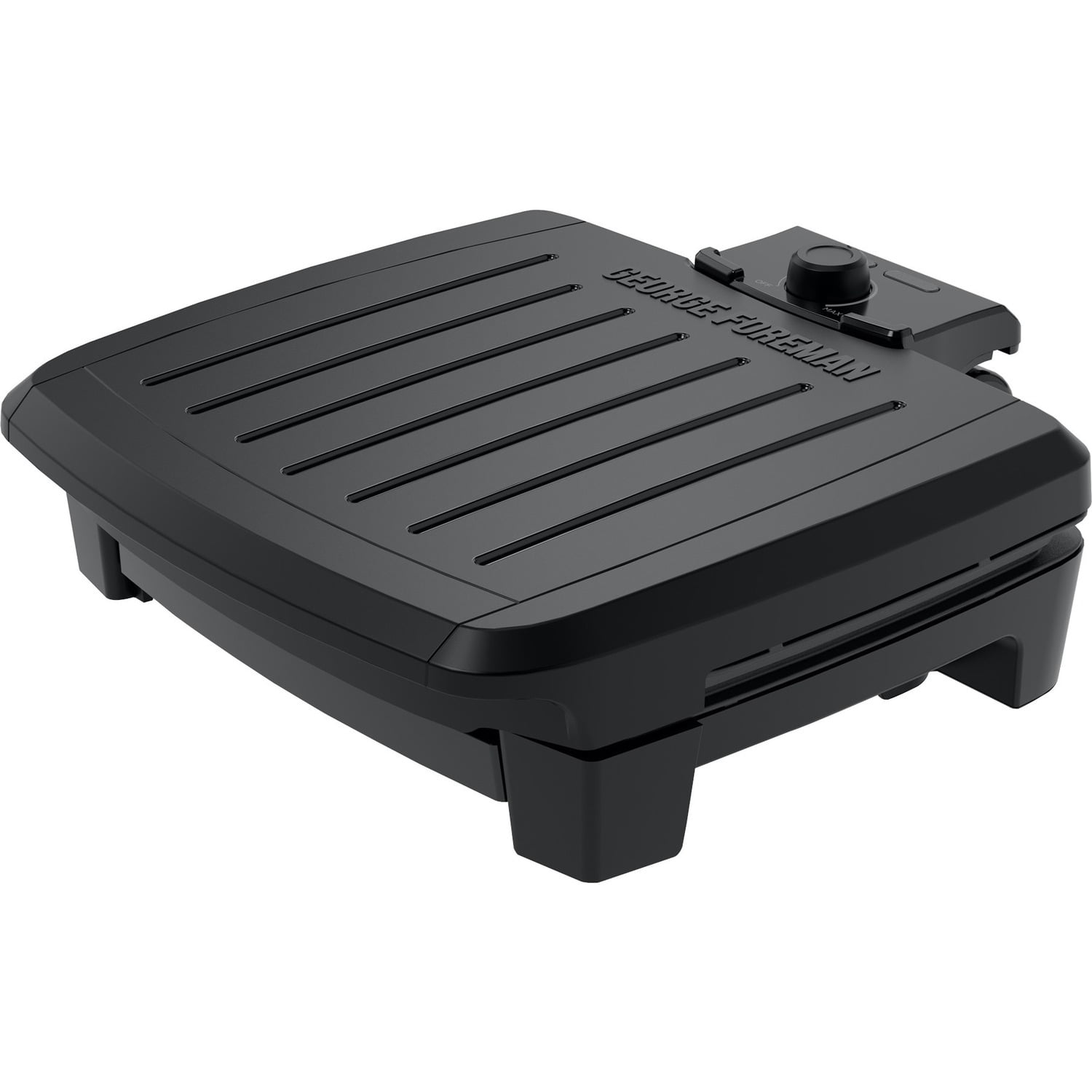 George Foreman 5-Serving Submersible Grill. Black Plates