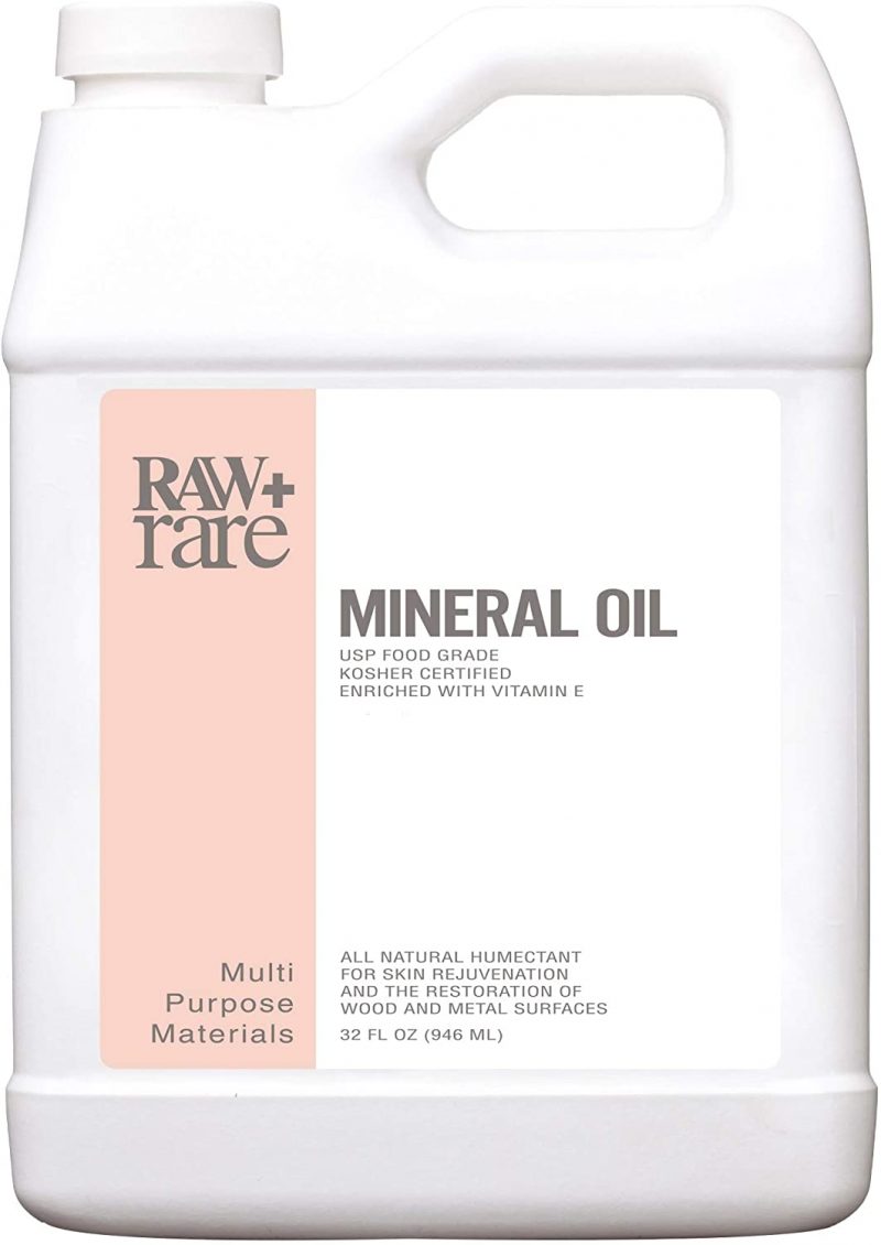 Raw Plus Mineral Oil 32 oz. Food Grade Safe Wood/Bamboo Oil