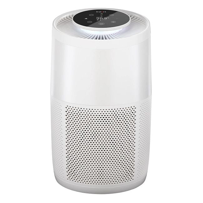 Instant HEPA Air Purifier with Multiple Quiet Fan Speeds. Clean Air Coverage up to 1140 sqft. Removes 99% of Dust. Smoke. Odors. Pollen & Pet Hair. Pearl