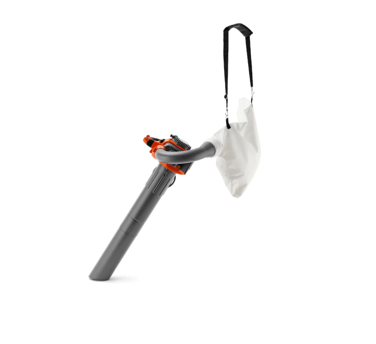 Husqvarna 125BVX 28-cc 2-Cycle 170-MPH 470-CFM Handheld Gas Leaf Blower with Vacuum Kit (952711902)