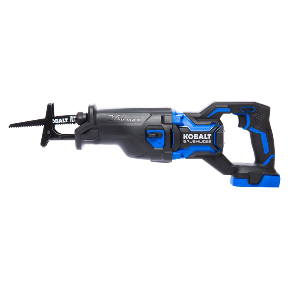 Kobalt XTR 24-volt Max Variable Speed Brushless Cordless Reciprocating Saw (Tool Only)