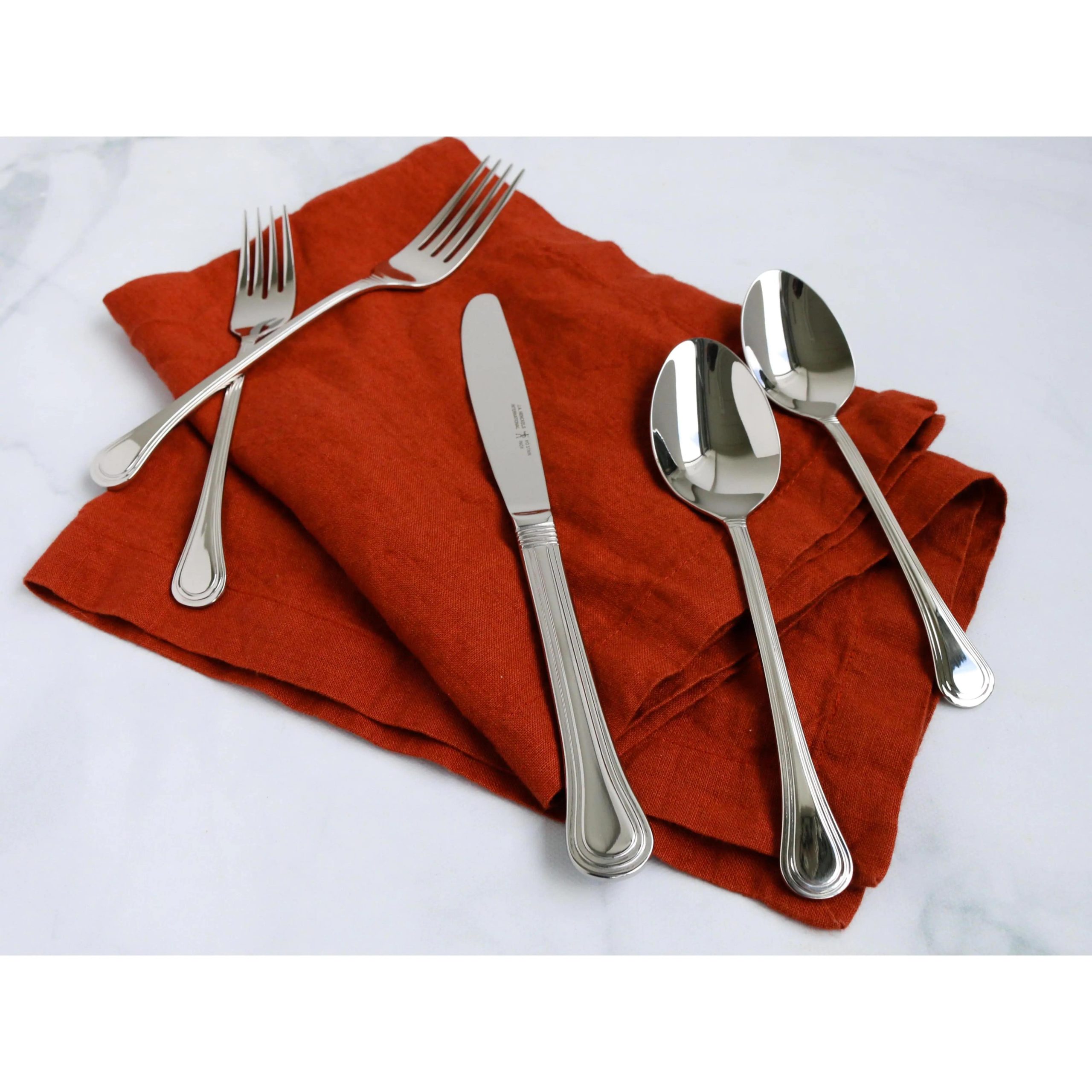 Astley 65-Piece 18/10 Stainless Steel Flatware Set (Service for 12)