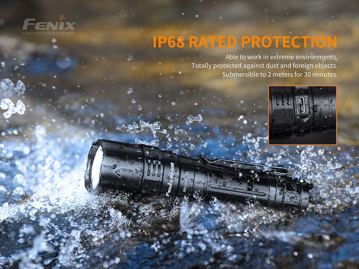 Fenix PD40R V2.0 USB Type-C Charging LED Flashlight 3000 Lumens
