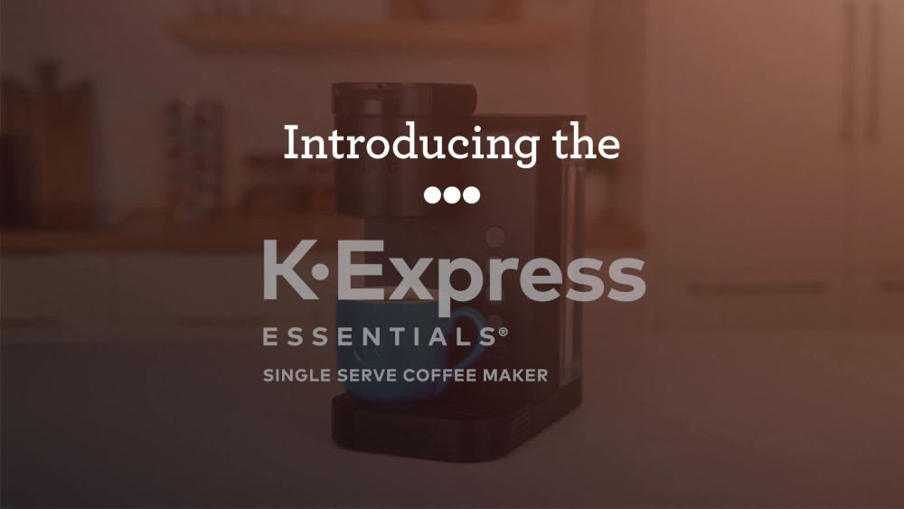 Keurig K-Express Essentials Single Serve K-Cup Pod Coffee Maker. Black