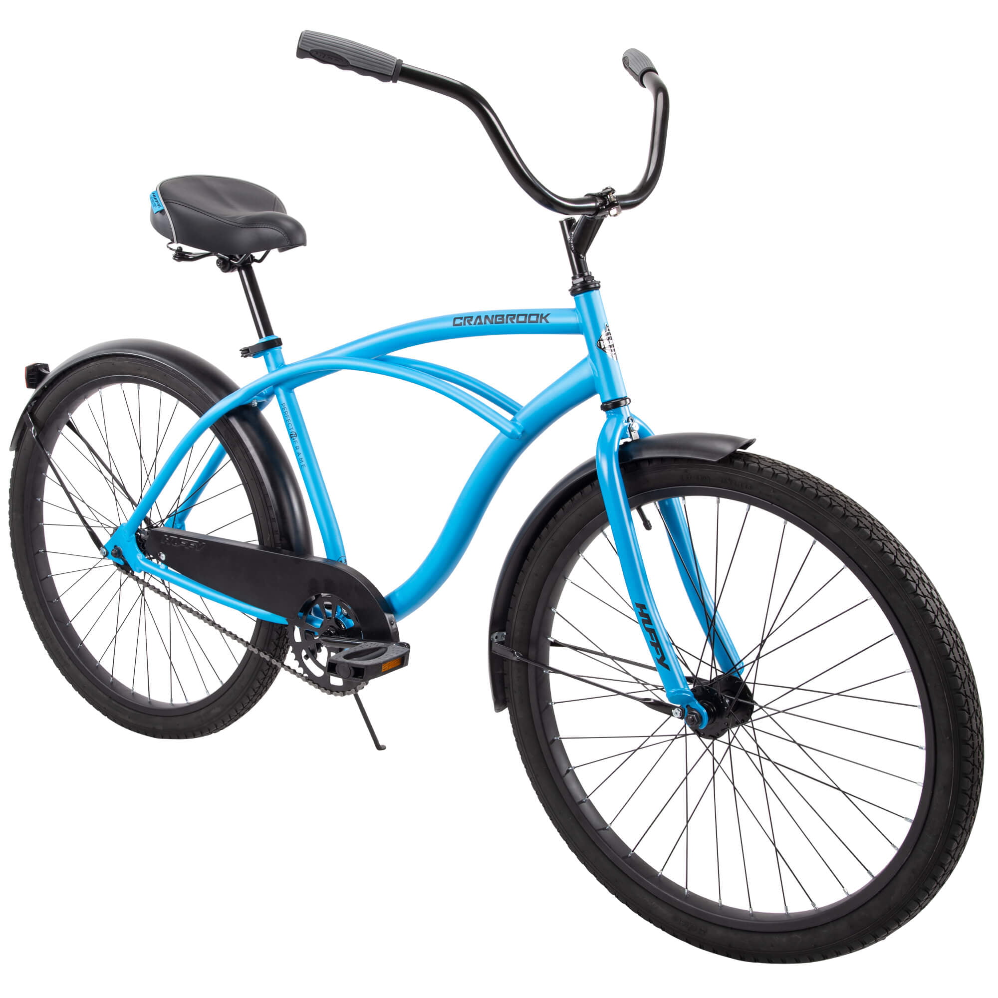 Huffy 26″ Cranbrook Men-s Comfort Cruiser Bike. Matte Blue
