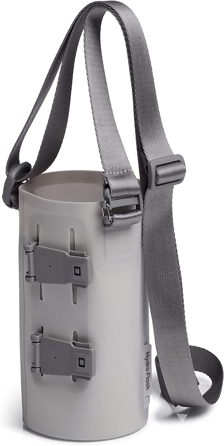 Hydro Flask Accessory Tag Along Bottle Sling - Reusable Water Bottle Carrier Holder Strap Purse Bag for Hydro Flask - Adjustable. BPA-Free. Non-Toxic (Birch)