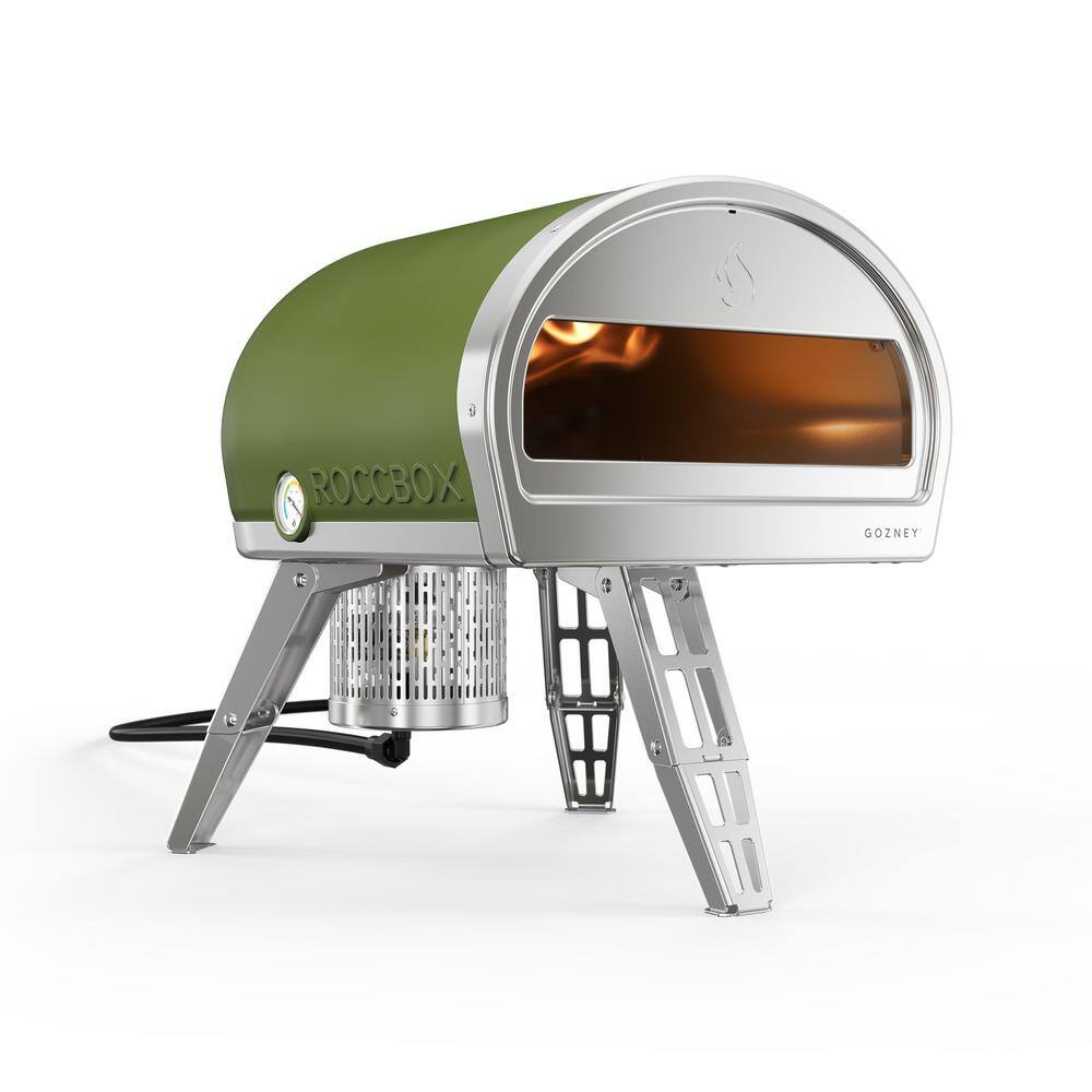 GOZNEY GRPOLUS1632 Roccbox Propane Outdoor Pizza Oven 12 in. Green