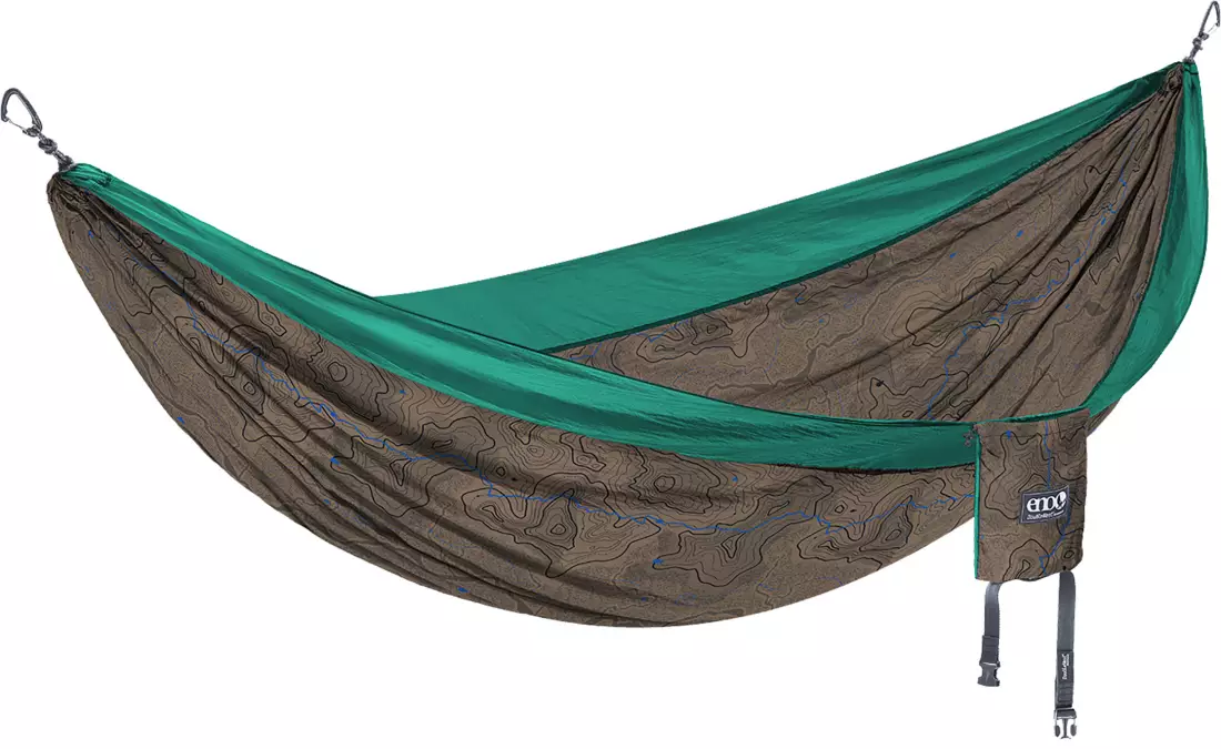 ENO Giving Back Doublenest Hammock - Topo Atc/Emerald