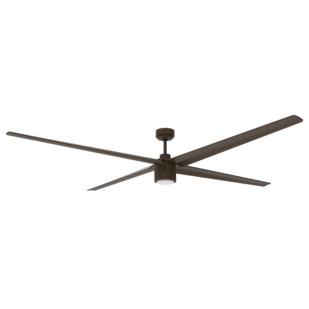 Big Air Industrial Ceiling Fan. 6-Speed Indoor/Outdoor Fan with Light (84-Inch Industrial Ceiling Fan)