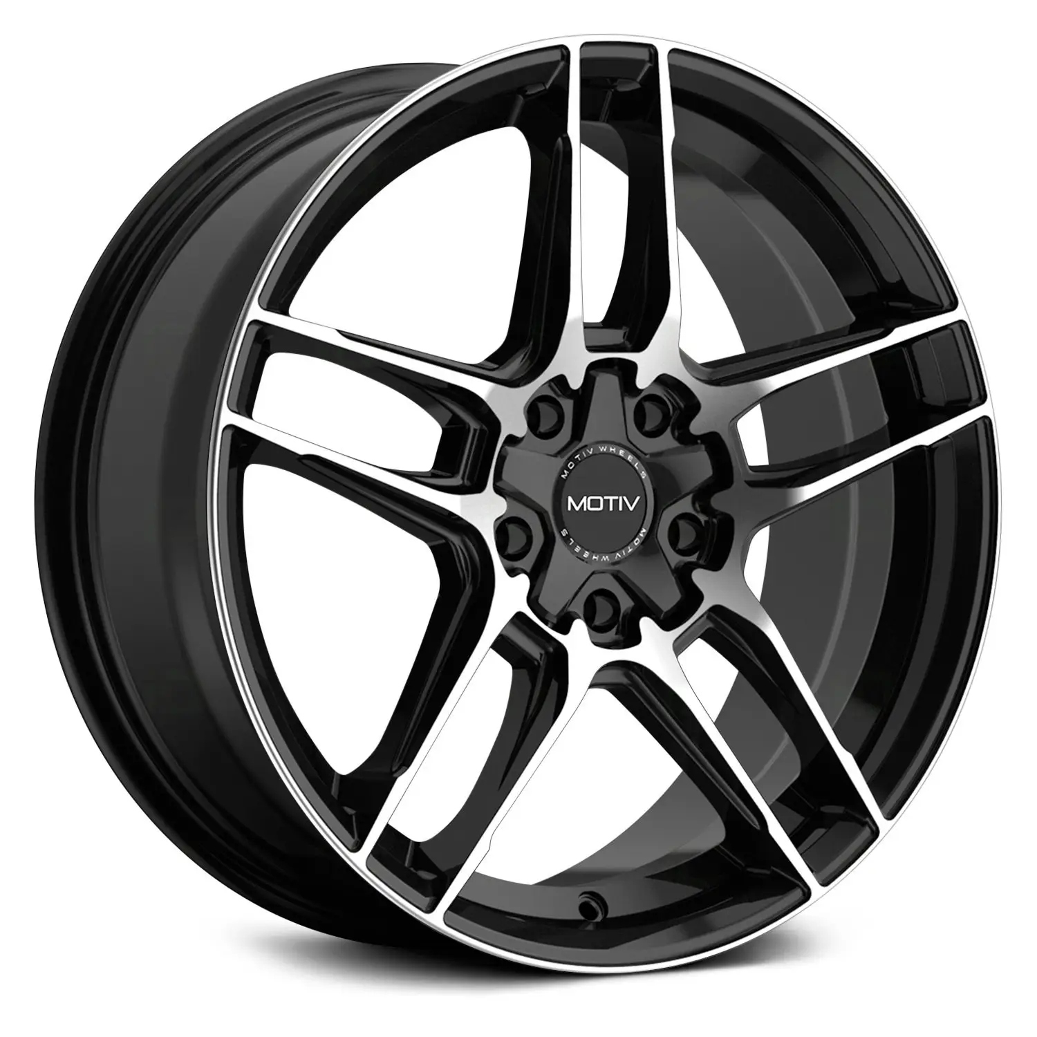 Motiv 19×8.5 5X108 434MB Matic Black Wheel Rim