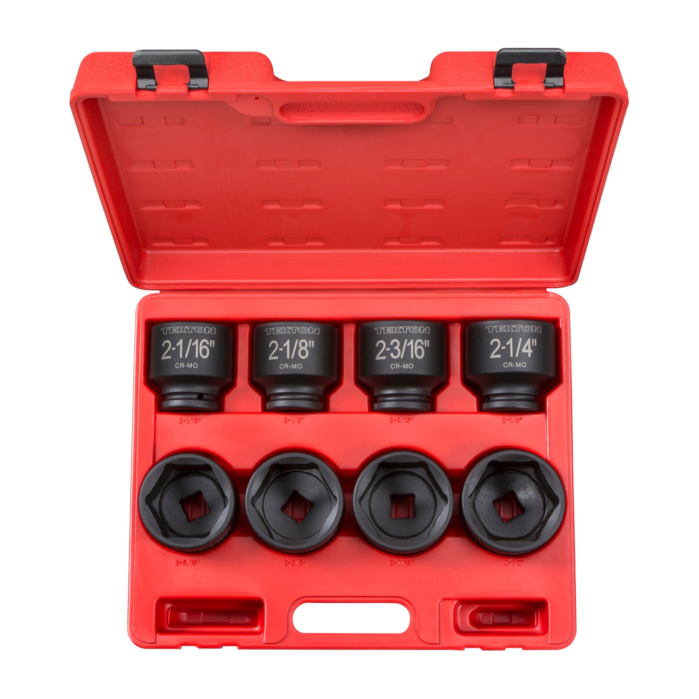 TEKTON 8-Piece Standard (SAE) 3/4-in Drive Set 6-point Impact Socket Set