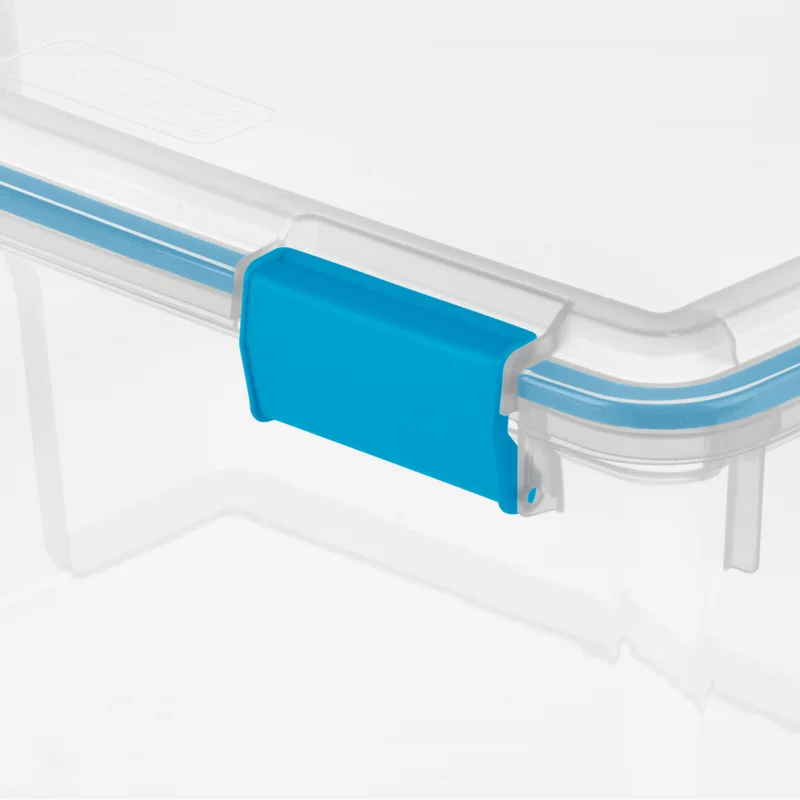 Sterilite 54 Qt. Latched Gasket Plastic Storage Container (4-Pack)