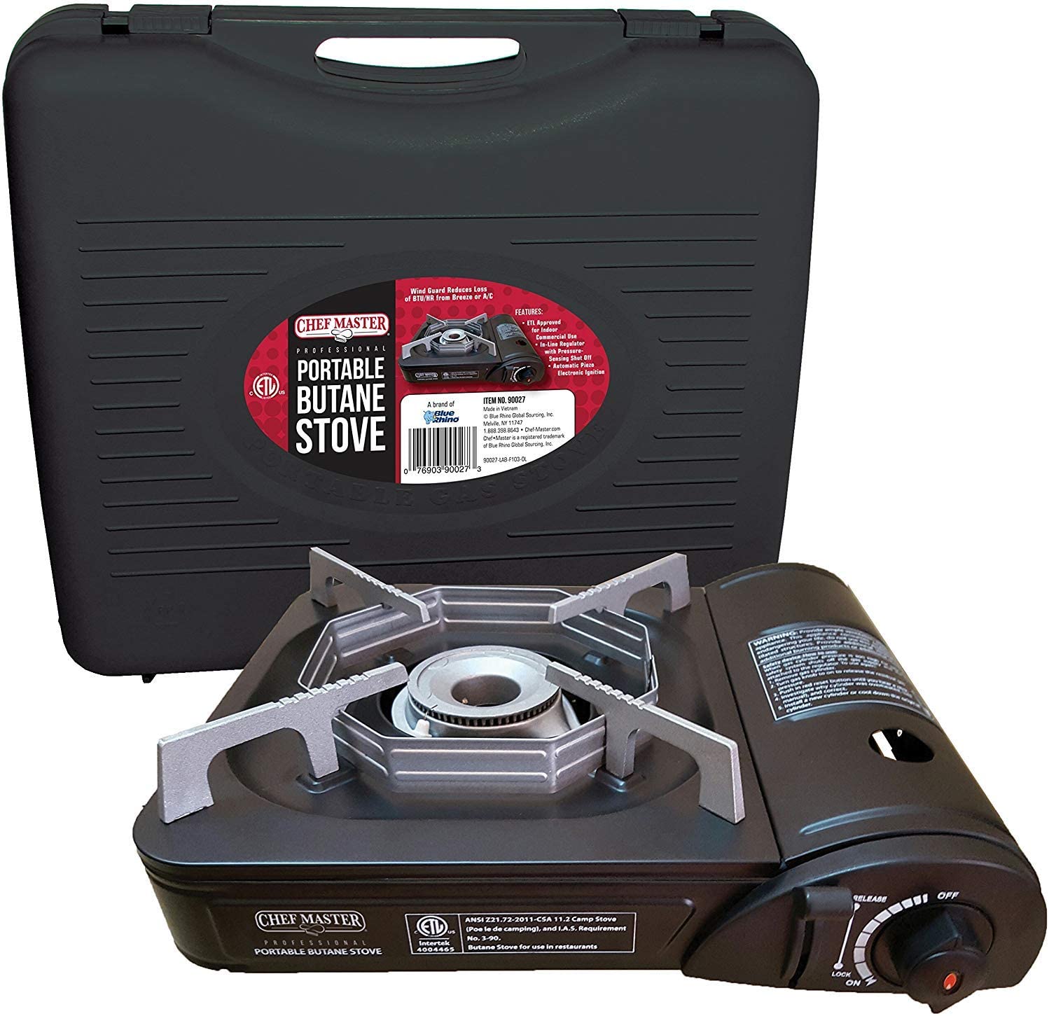 Chef Master 90027 Portable Butane Stove. Portable Gas Stove