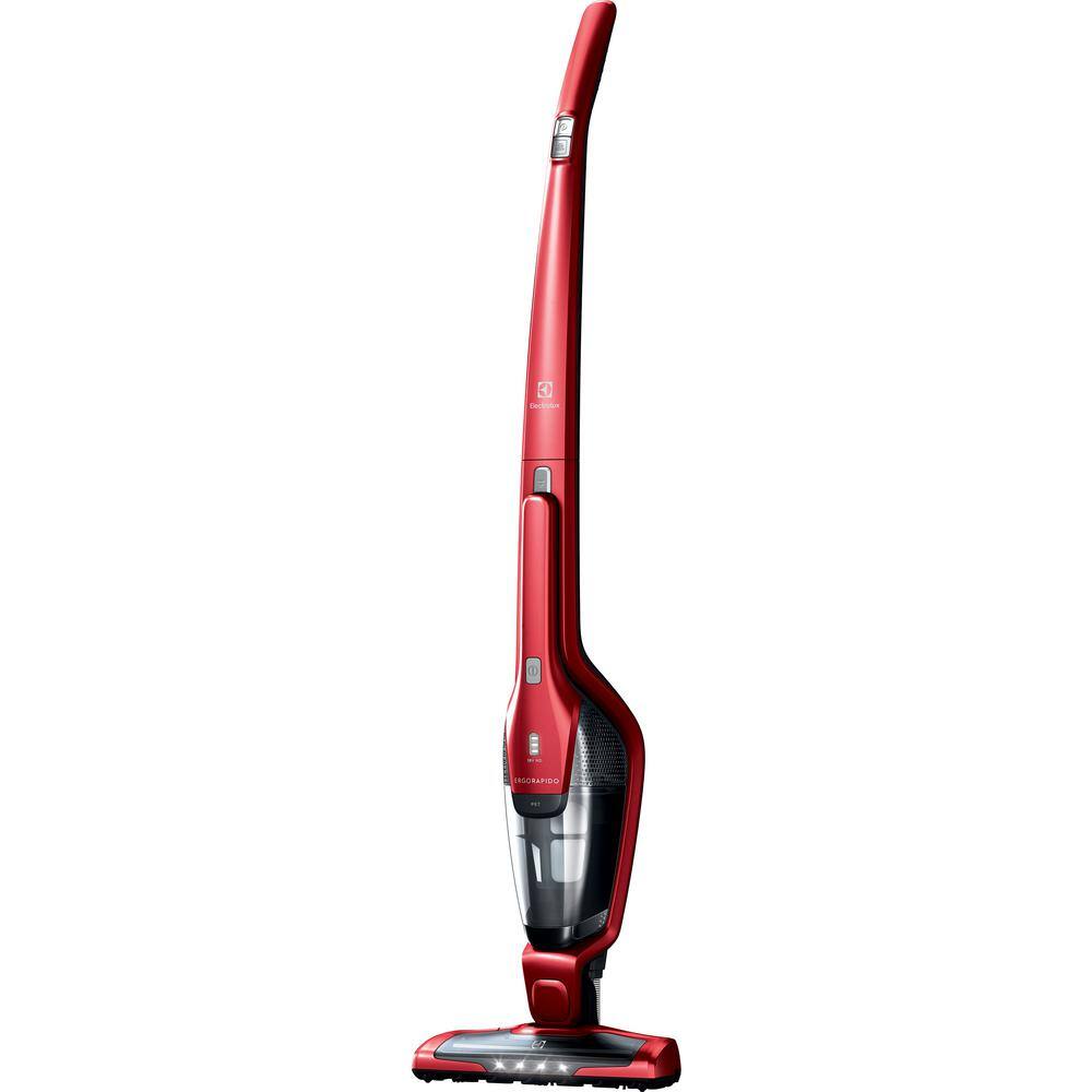 Electrolux EHVS3510AR Ergorapido Pet Bagless. Cordless. with Detachable Handset in Red Stick Vacuum