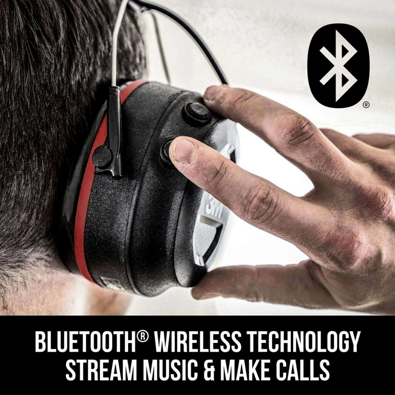 3M 25 dB Professional Hearing Protectors Black 1 pk