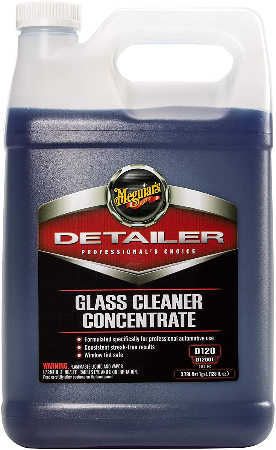 Meguiar's Glass Cleaner Concentrate – Car Window Cleaner for a Crystal Clear View – D12001. 1 gal
